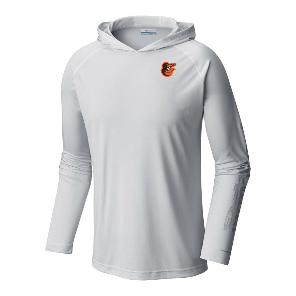 Baltimore Orioles Terminal Tackle Omni-Shade Pullover Hoodie White