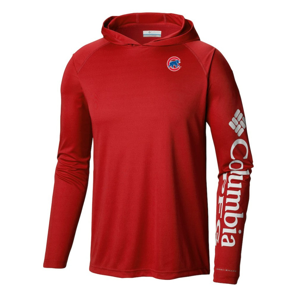 Chicago Cubs Terminal Tackle Omni-Shade Pullover Hoodie Red