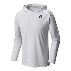 Arizona Diamondbacks Terminal Tackle Omni-Shade Pullover Hoodie White