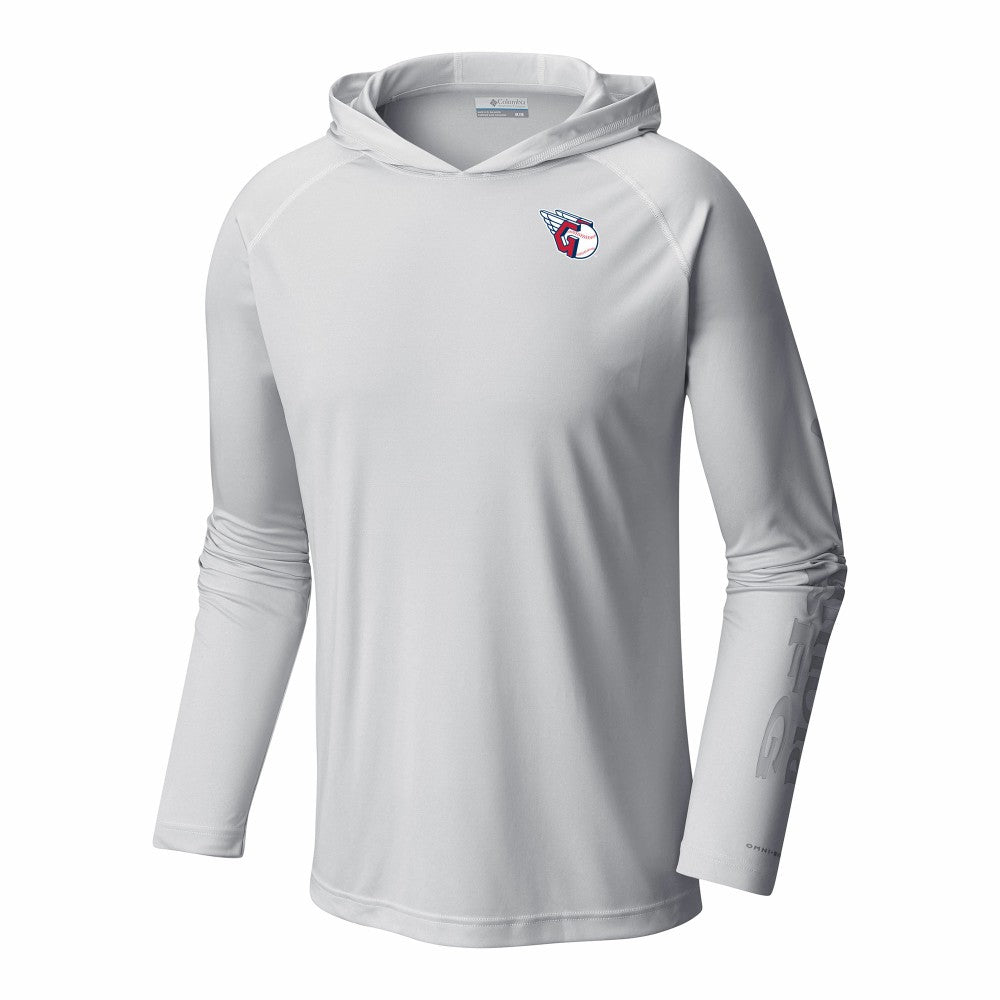 Cleveland Guardians Terminal Tackle Omni-Shade Pullover Hoodie White