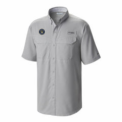 Milwaukee Brewers Omni-Wick Low Drag Offshore Button-Up Shirt Gray