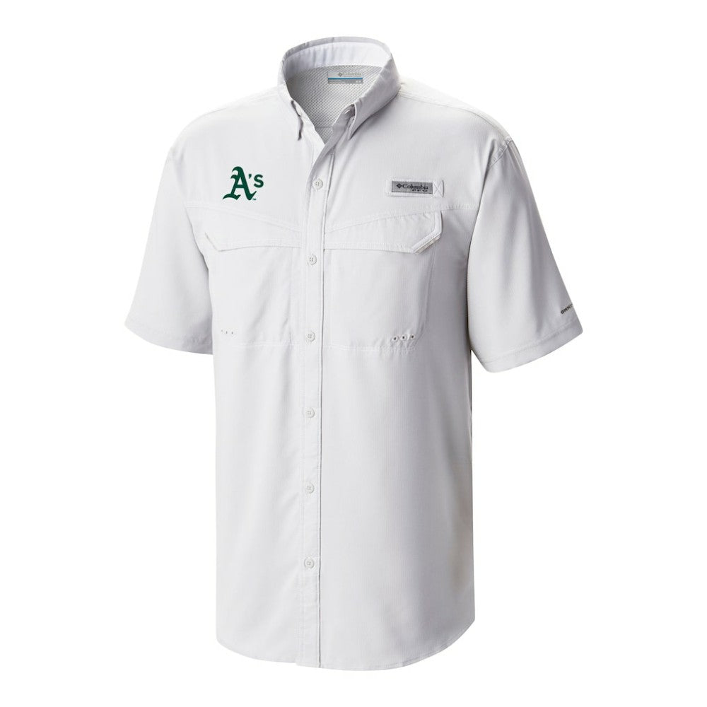 Athletics Omni-Wick Low Drag Offshore Button-Up Shirt White