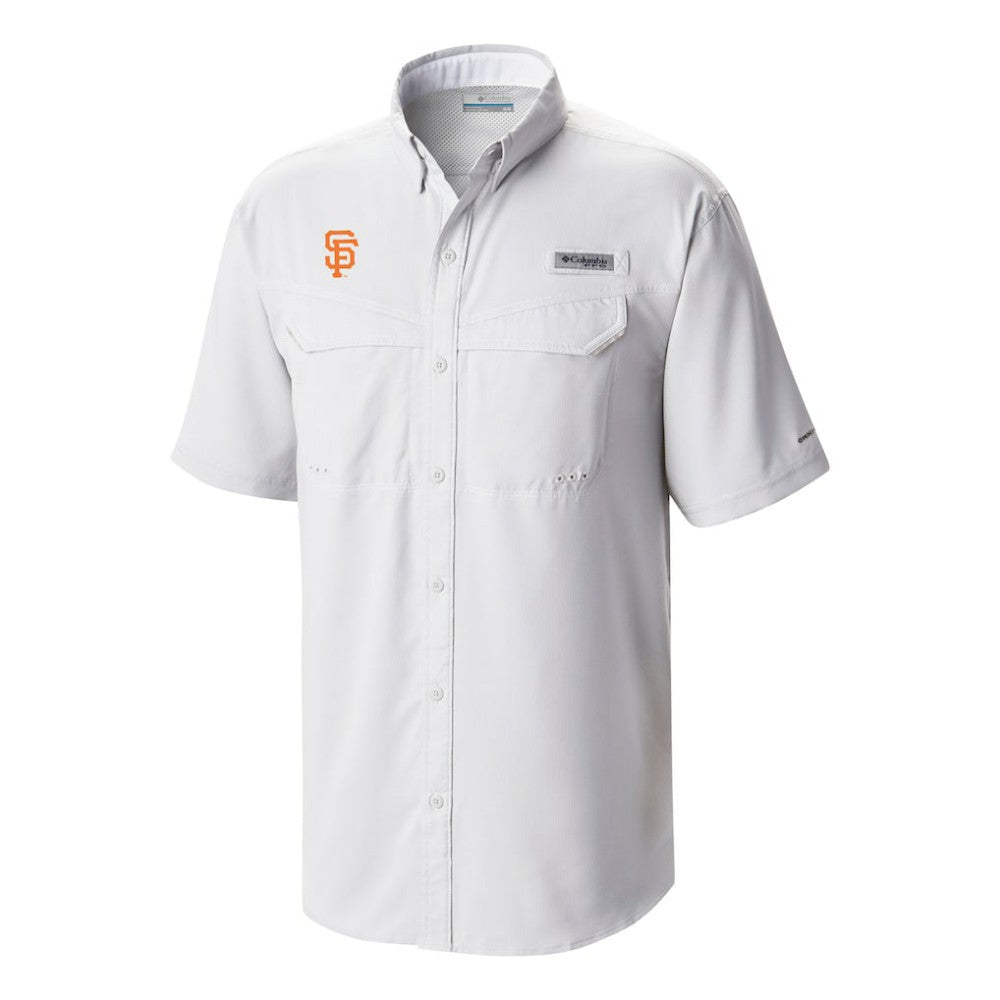 San Francisco Giants Omni-Wick Low Drag Offshore Button-Up Shirt White