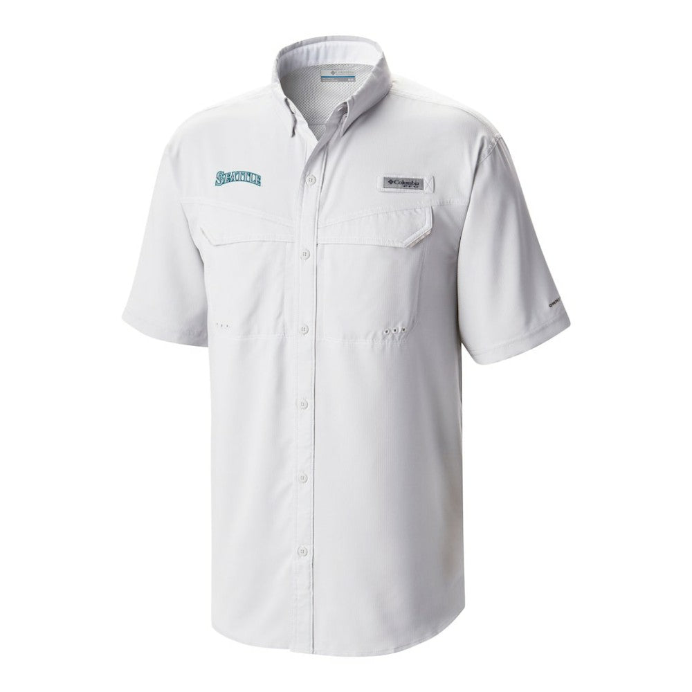 Seattle Mariners Omni-Wick Low Drag Offshore Button-Up Shirt White
