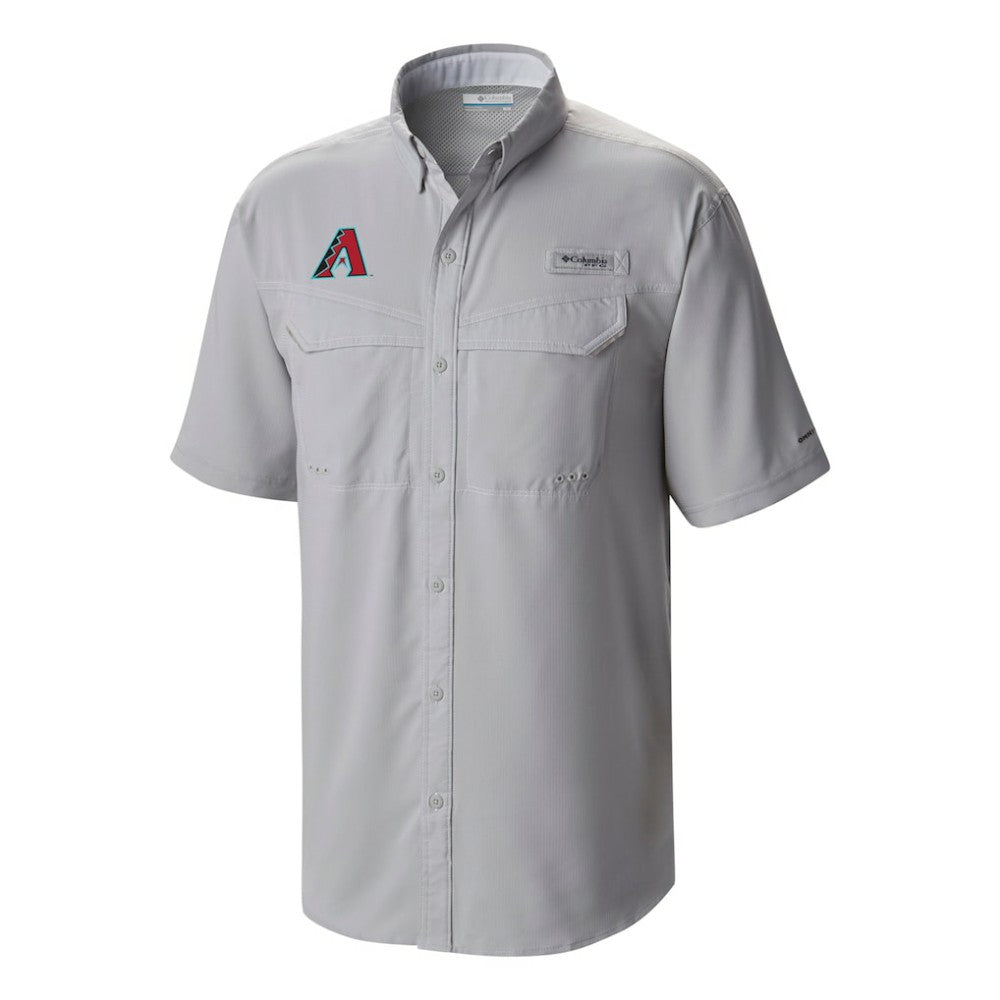 Arizona Diamondbacks Omni-Wick Low Drag Offshore Button-Up Shirt Gray