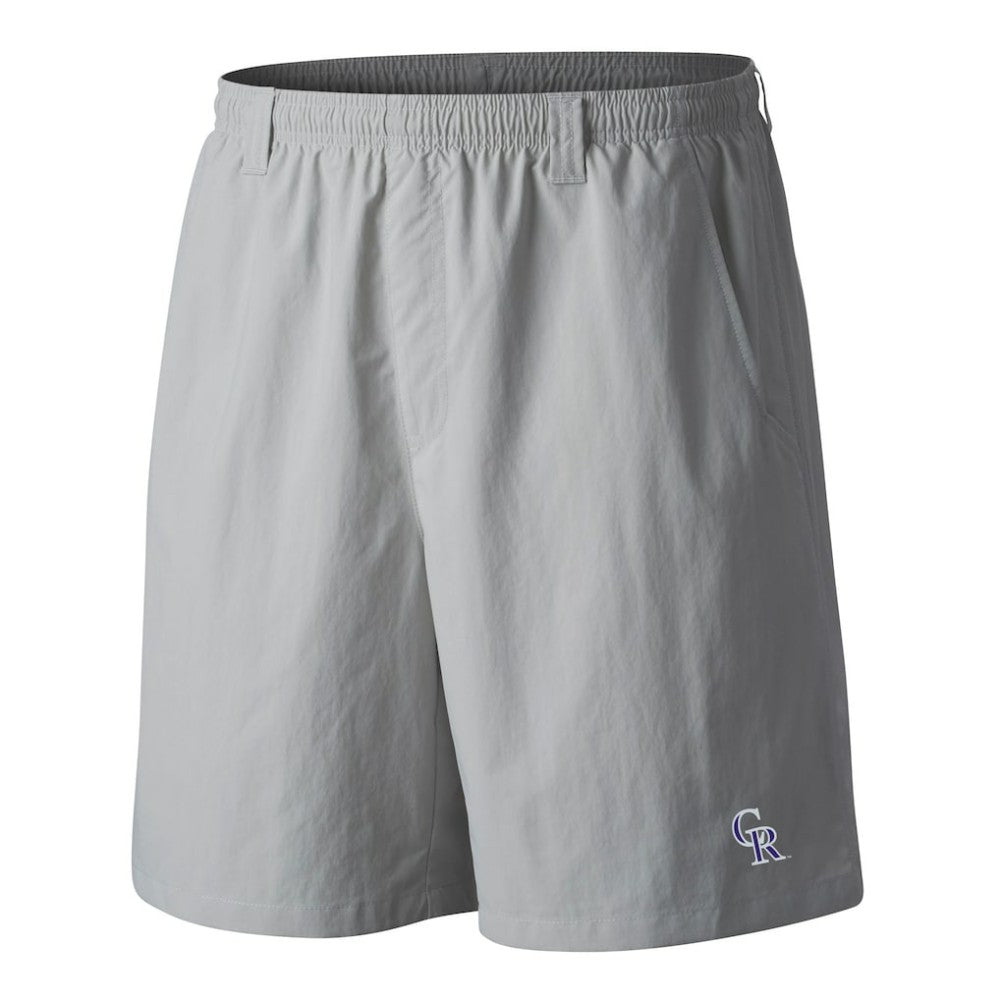 Colorado Rockies PFG Backcast III Water Shorts Gray