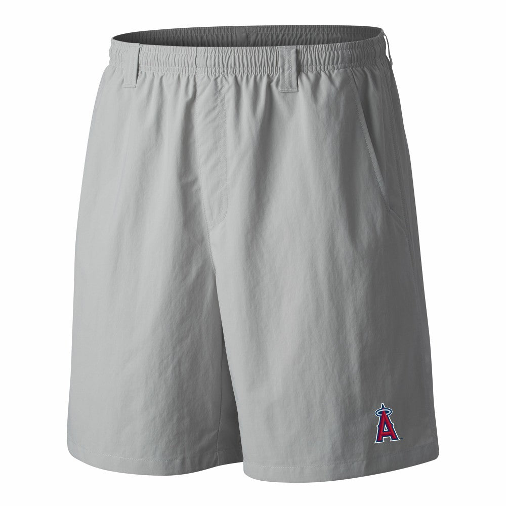 Los Angeles Angels PFG Backcast III Water Shorts Gray