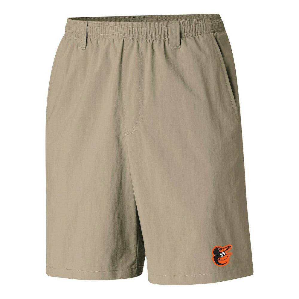 Baltimore Orioles PFG Backcast III Water Shorts Tan