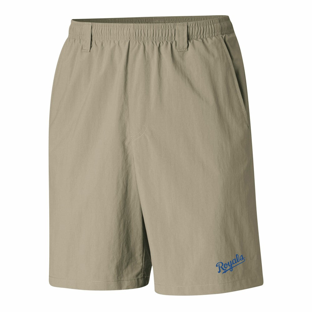 Kansas City Royals PFG Backcast III Water Shorts Tan