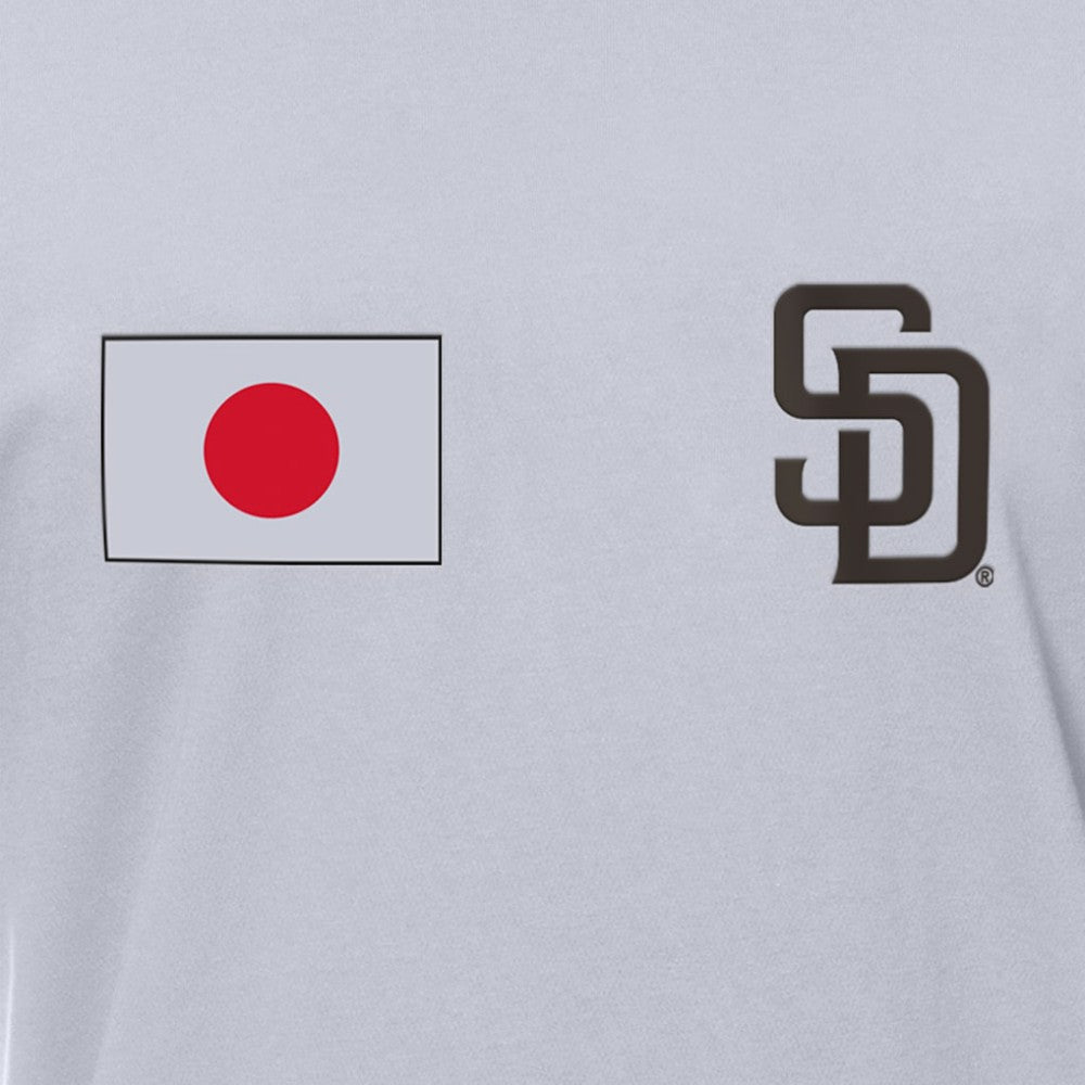 San Diego Padres Japanese Flag T-Shirt White