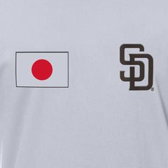 San Diego Padres Japanese Flag T-Shirt White