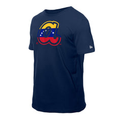 Atlanta Braves Venezuelan Flag Logo T-Shirt Navy