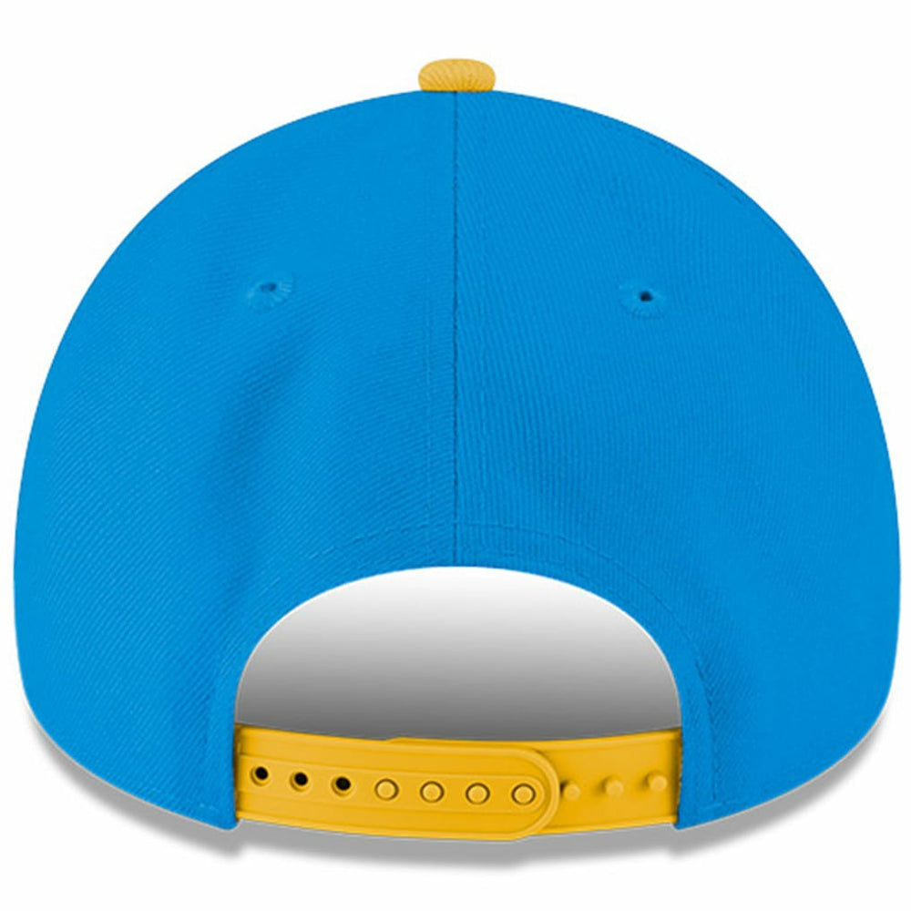 Los Angeles Chargers New Era Charger Power A-Frame 9FORTY Adjustable Hat - White/Powder Blue for sale