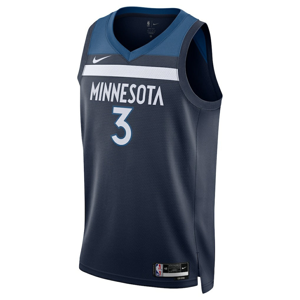 Jaden McDaniels Minnesota Timberwolves Unisex Swingman Player Jersey - Icon Edition - Navy online