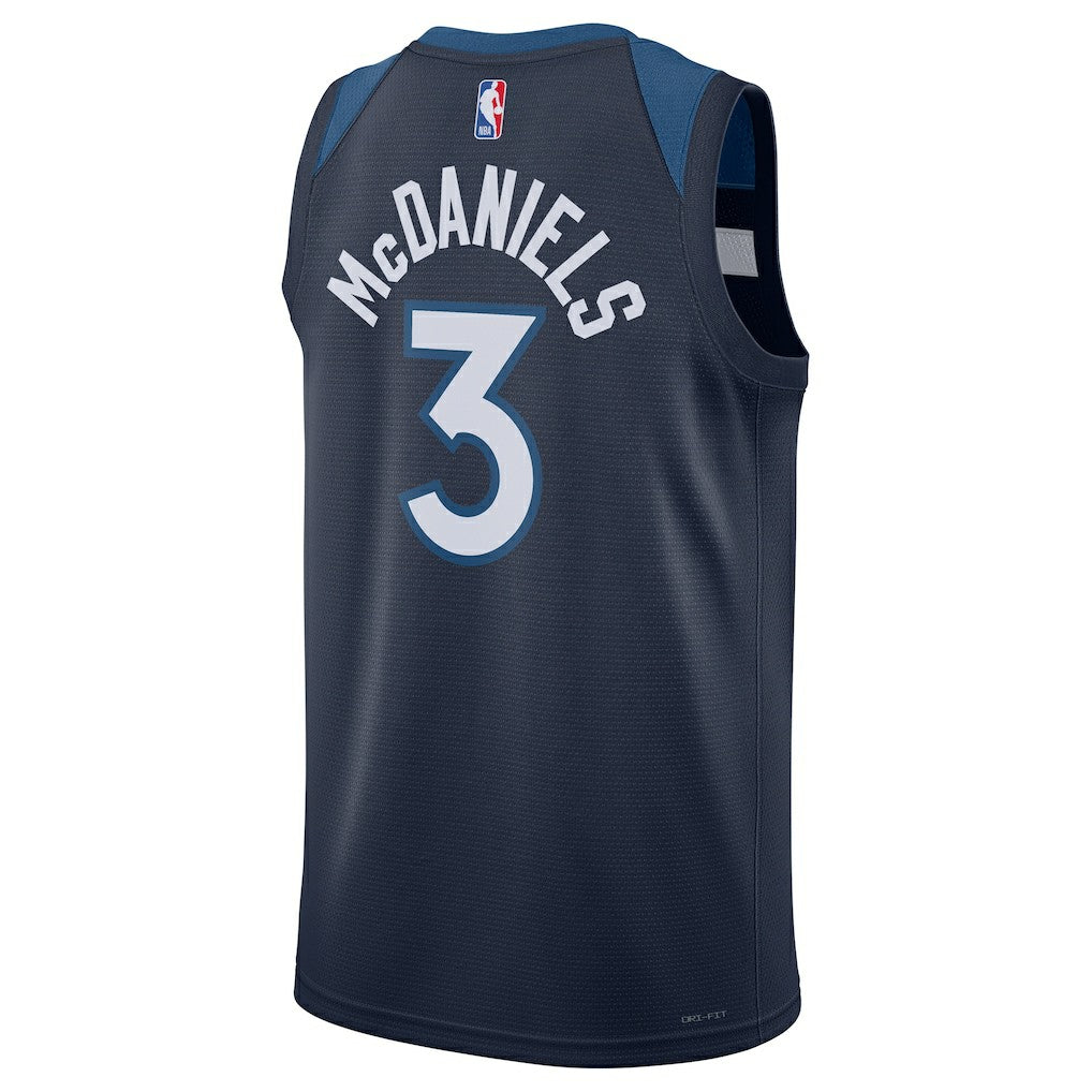 Jaden McDaniels Minnesota Timberwolves Unisex Swingman Player Jersey - Icon Edition - Navy online