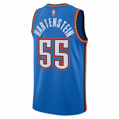 Isaiah Hartenstein Oklahoma City Thunder Unisex Swingman Player Jersey - Icon Edition - Blue outlet