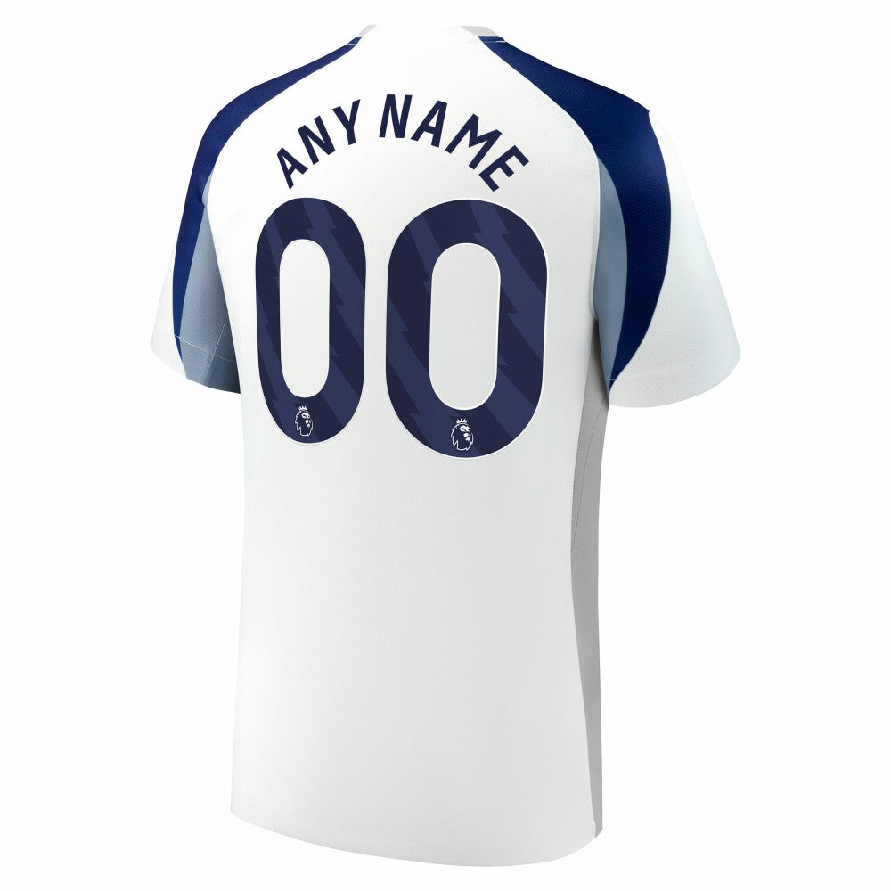 Tottenham Hotspur 2025/26 Home Replica Custom Jersey - White for sale