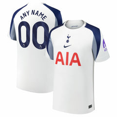Tottenham Hotspur Youth 2025/26 Home Replica Custom Jersey - White discount