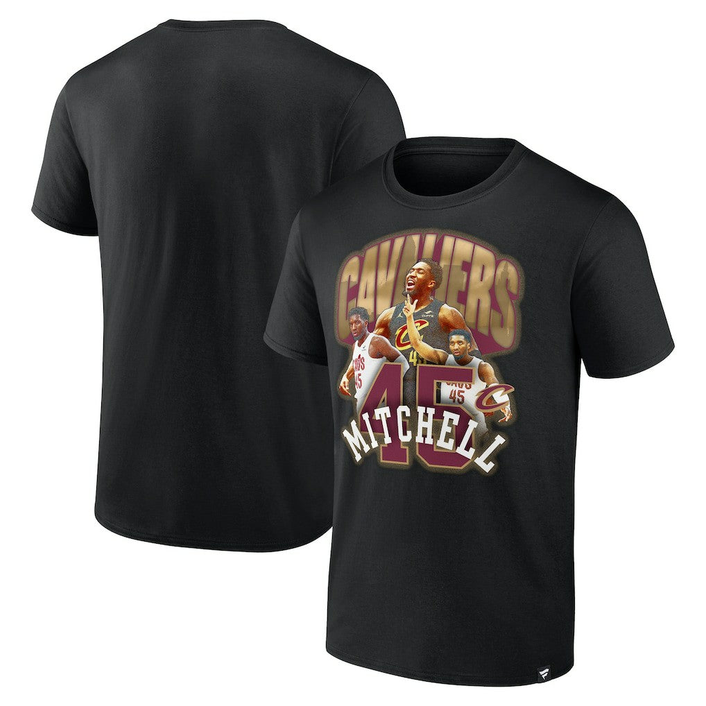 Donovan Mitchell Cleveland Cavaliers Notorious 4.0 T-Shirt sale - Black sale