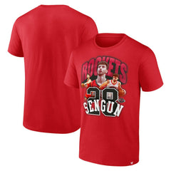 Alperen Sengun Houston Rockets Notorious 4.0 T-Shirt - Red discount
