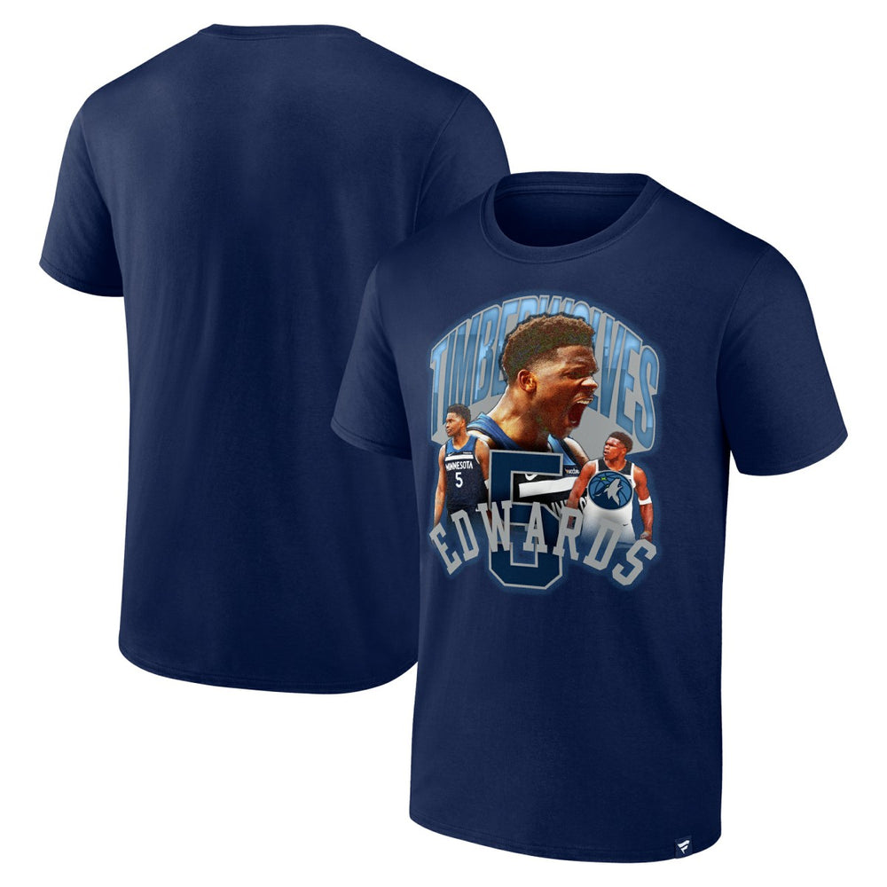 Anthony Edwards Minnesota Timberwolves Notorious 4.0 T-Shirt - Navy online