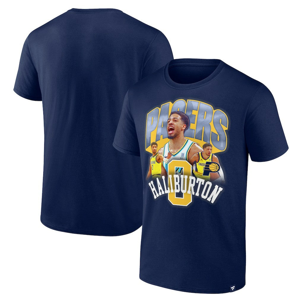 Tyrese Haliburton Indiana Pacers Notorious 4.0 T-Shirt - Navy shop