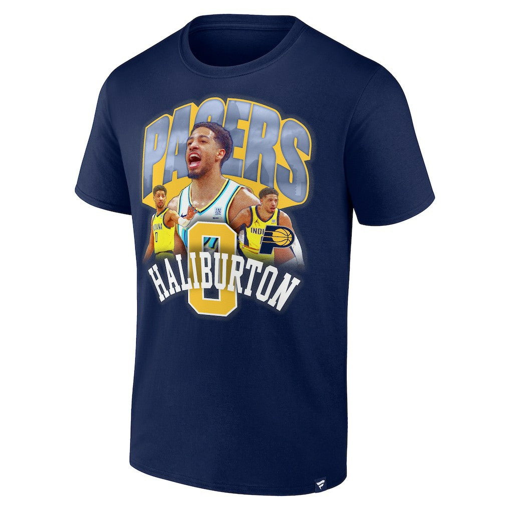 Tyrese Haliburton Indiana Pacers Notorious 4.0 T-Shirt - Navy shop