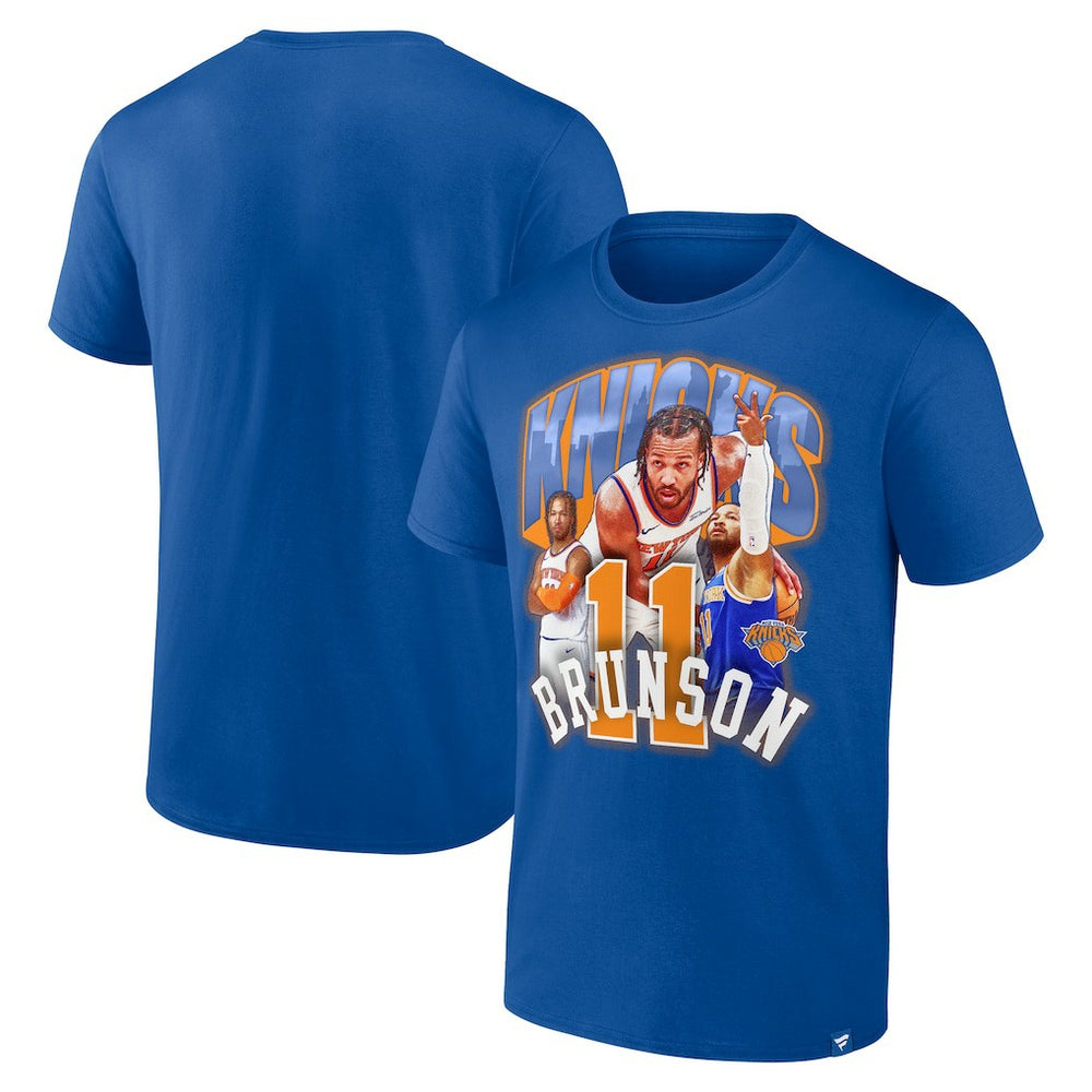Jalen Brunson New York Knicks Notorious 4.0 T-Shirt - Blue online