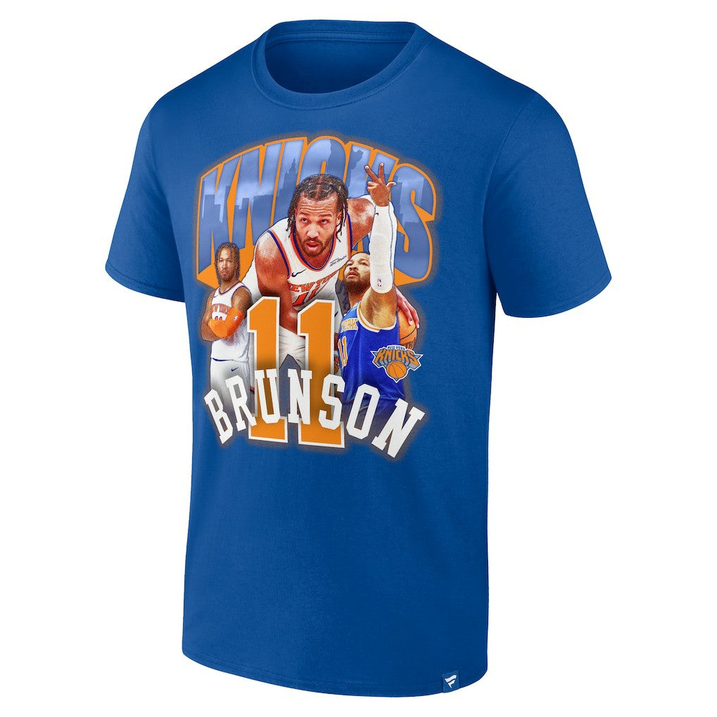 Jalen Brunson New York Knicks Notorious 4.0 T-Shirt - Blue online