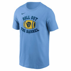 Milwaukee Brewers Local Hometown T-Shirt Light Blue