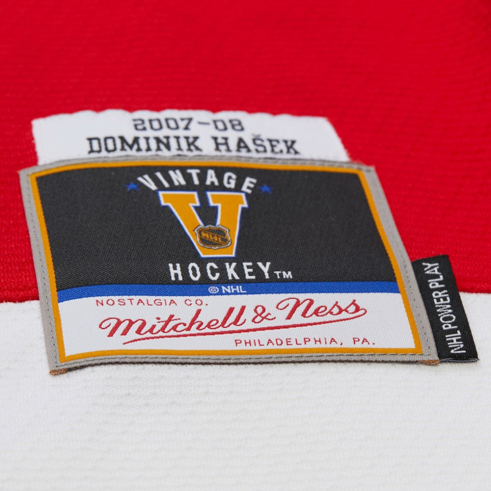 Dominik Hasek Detroit Red Wings Mitchell & Ness 2007-08 Power Play Jersey - Red Jerseys