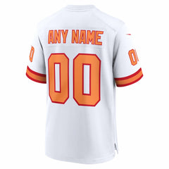 76 Tampa Bay Buccaneers 50th Season Custom Game Jersey - White discount