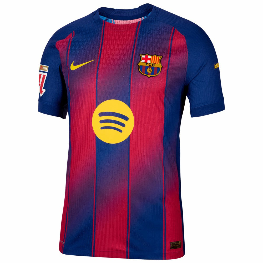 Barcelona 2025/26 Home Jersey with Patch - Navy on sale