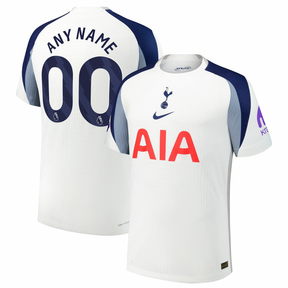 Tottenham Hotspur 2025/26 Home Custom Jersey - White discount