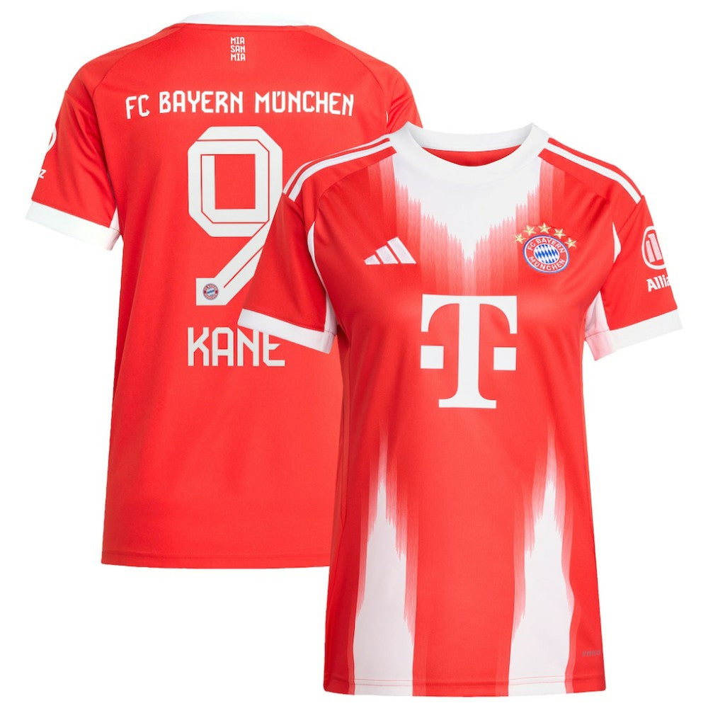 Harry Kane Bayern Munich Women's 2025/26 Home Replica Jersey - Red outlet