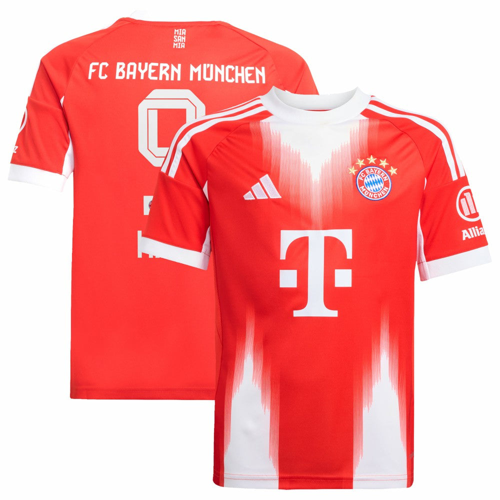 Harry Kane Bayern Munich Youth 2025/26 Home Replica Jersey - Red cheap