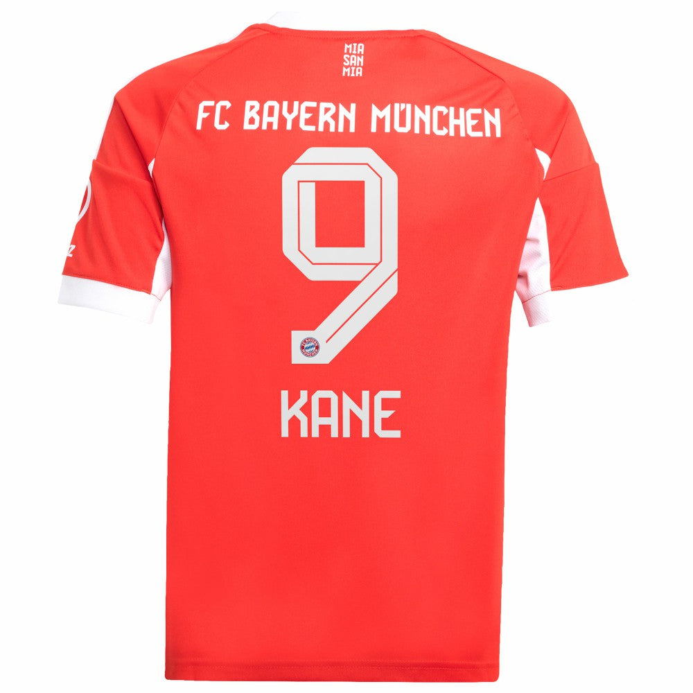 Harry Kane Bayern Munich Youth 2025/26 Home Replica Jersey - Red cheap