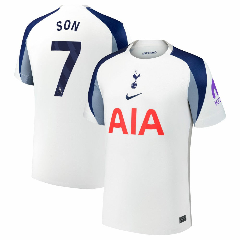 Son Heung-Min Tottenham Hotspur 2025/26 Home Replica Jersey - White sale