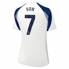 Son Heung-Min Tottenham Hotspur Women's 2025/26 Home Replica Jersey - White cheap