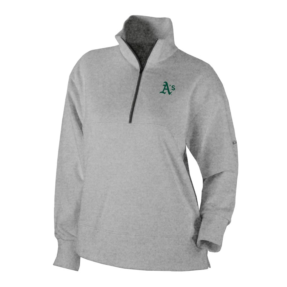 Athletics Women's Birchwood Hills Quarter-Zip Pullover Gray