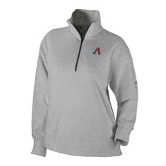 Arizona Diamondbacks Women's Birchwood Hills Quarter-Zip Pullover Gray