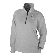 Colorado Rockies Women's Birchwood Hills Quarter-Zip Pullover Gray