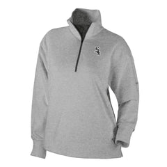 Chicago White Sox Women's Birchwood Hills Quarter-Zip Pullover Gray