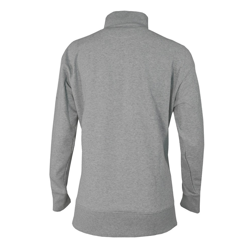 Milwaukee Brewers Women's Birchwood Hills Quarter-Zip Pullover Gray