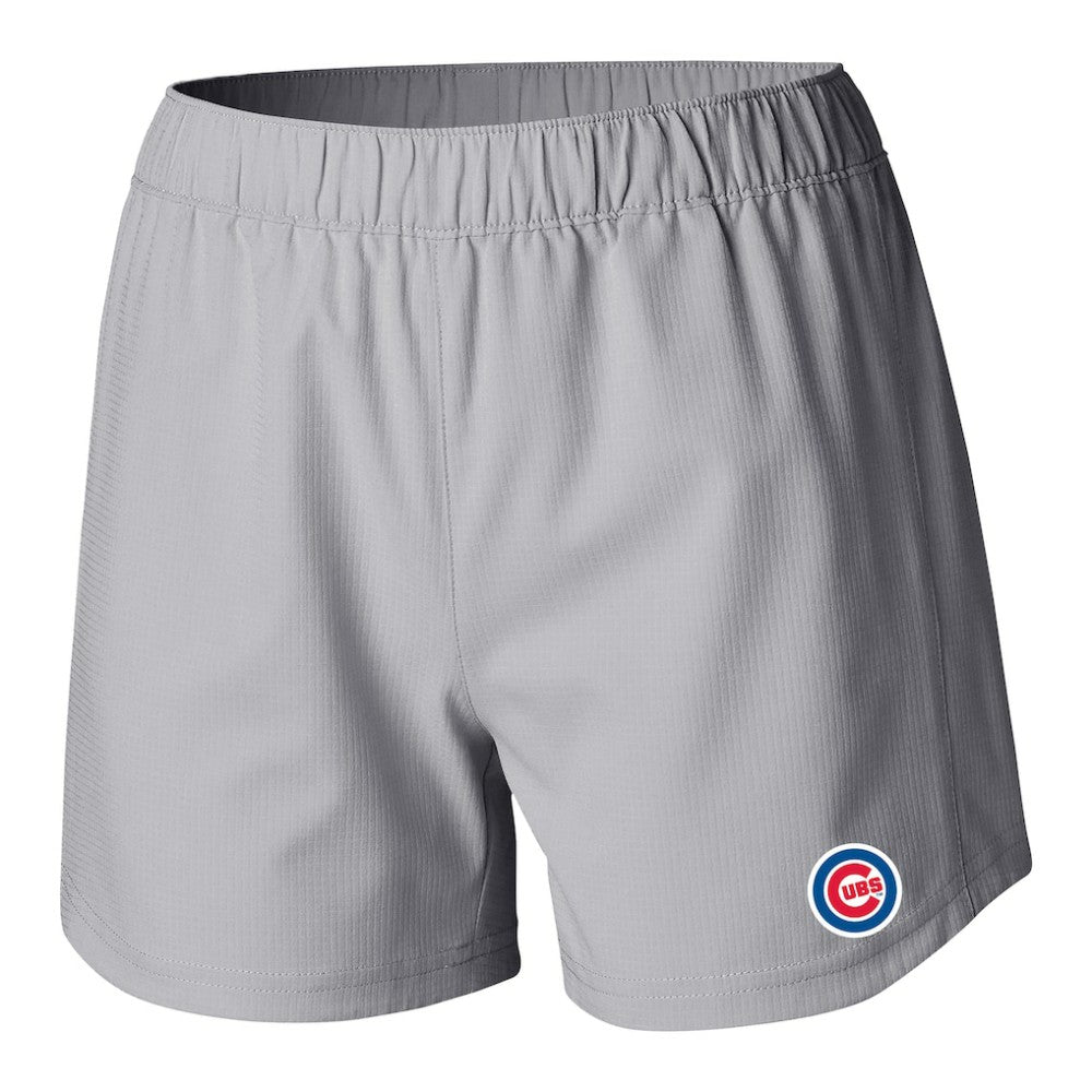 Chicago Cubs Women's Tamiami Pull-On Shorts Gray