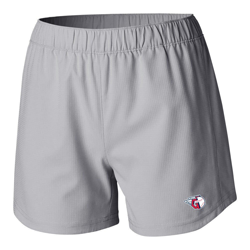 Cleveland Guardians Women's Tamiami Pull-On Shorts Gray