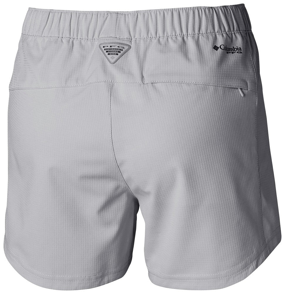 Los Angeles Angels Women's Tamiami Pull-On Shorts Gray