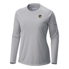 Milwaukee Brewers Tidal Tee II Long Sleeve T-Shirt Gray