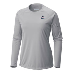 Miami Marlins Tidal Tee II Long Sleeve T-Shirt Gray