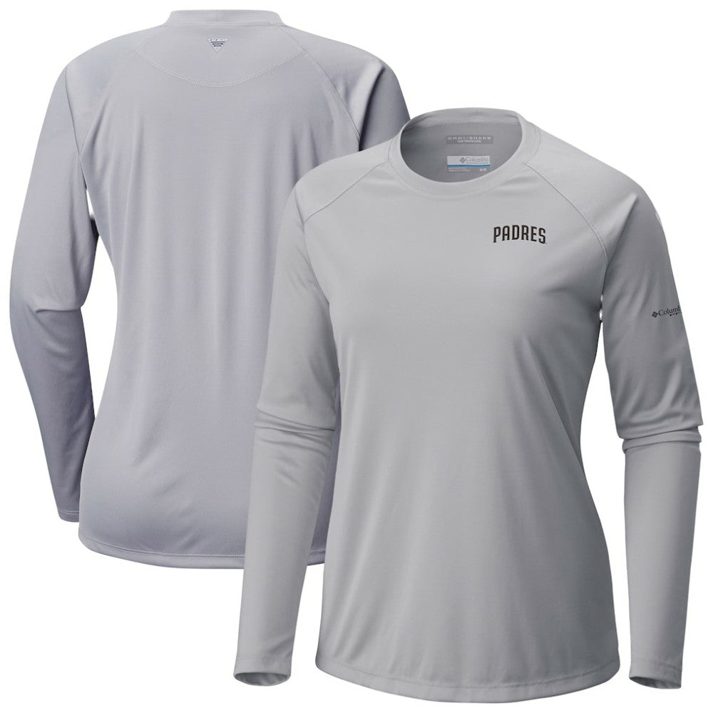 San Diego Padres Tidal Tee II Long Sleeve T-Shirt Gray